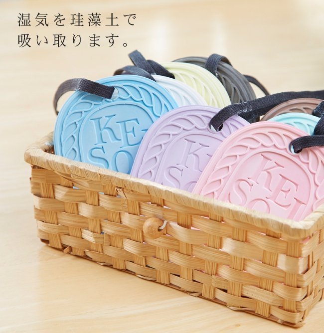 日本進口 珪藻土 DRY ORNAMENT 吊掛式調濕劑乾燥塊