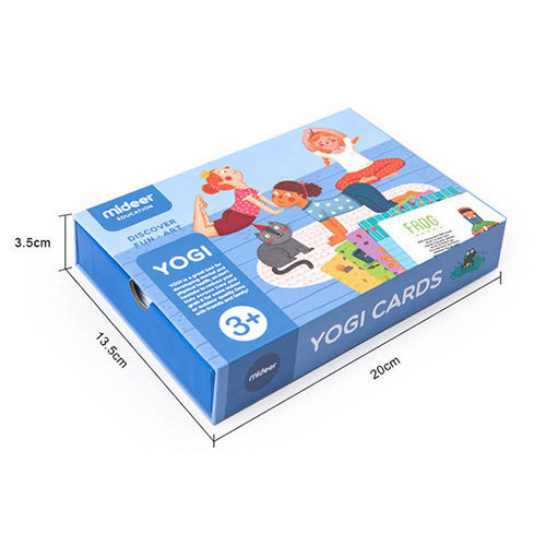 MiDeer - Yogi Cards - Yoga Activity Cards Game 瑜伽遊戲卡 - 平行進口