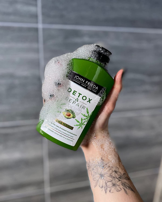 John Frieda Detox and Repair Shampoo For Dry Stressed & Damaged Hair 250mL 排毒修護洗髮水