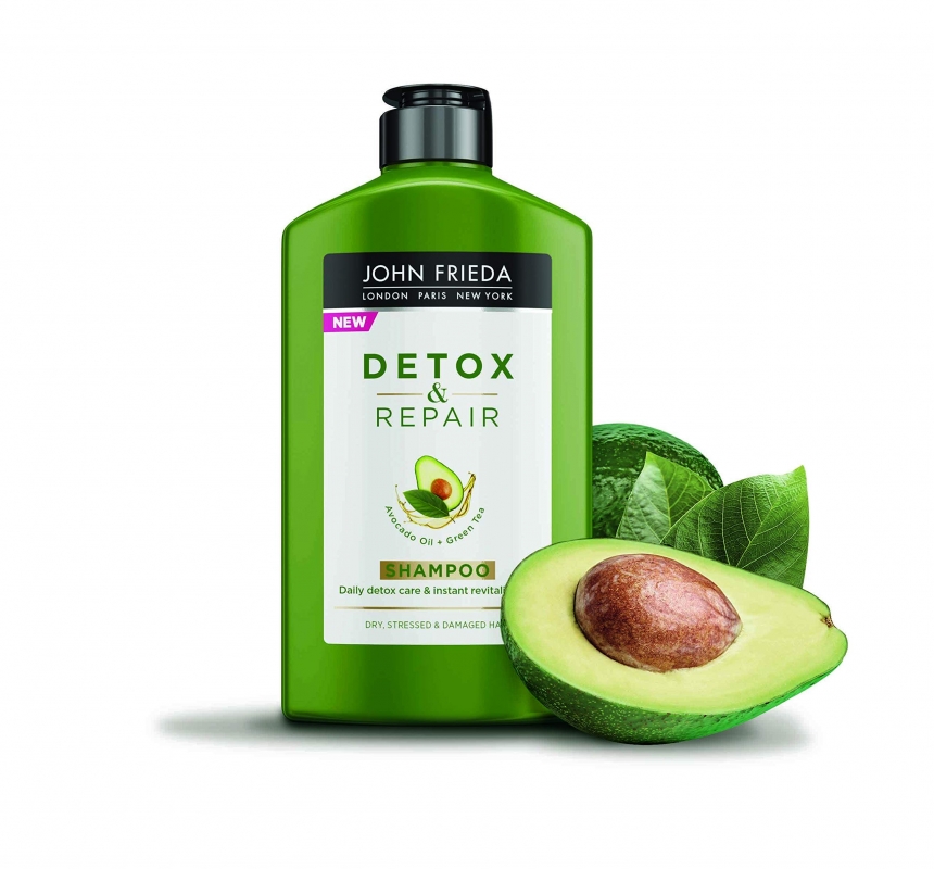 John Frieda Detox and Repair Shampoo For Dry Stressed & Damaged Hair 250mL 排毒修護洗髮水