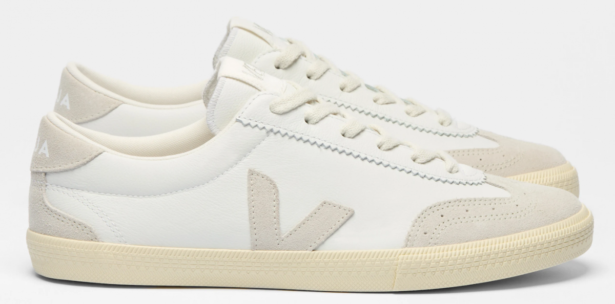 VEJA - VOLLEY LEATHER WHITE NATURAL [平行進口]
