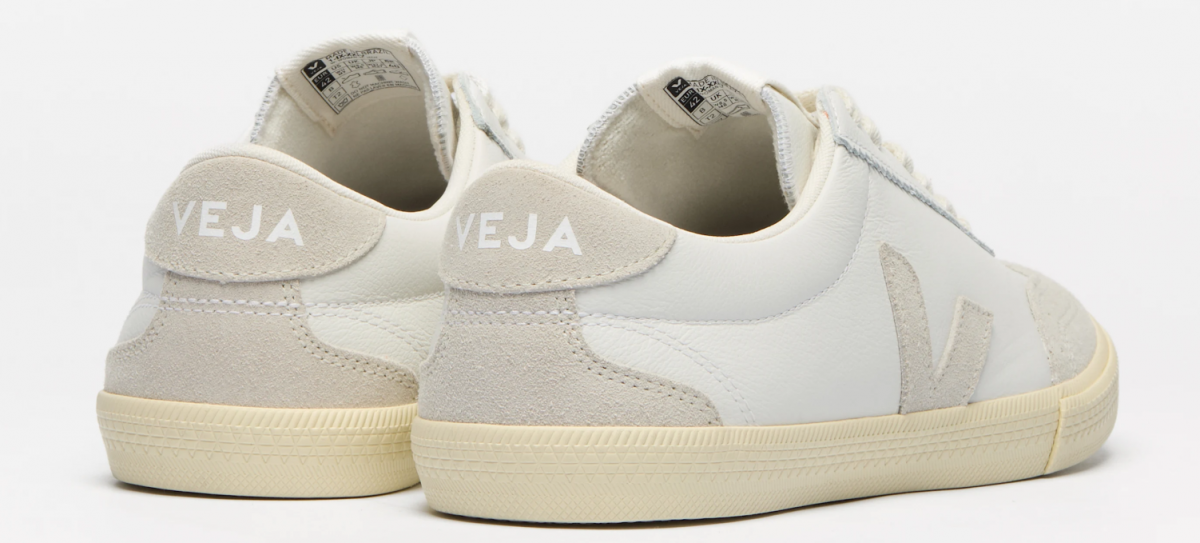 VEJA - VOLLEY LEATHER WHITE NATURAL [平行進口]