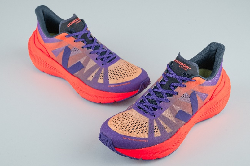 VEJA- CONDOR 3 ADVANCED ENGINERED-MESH GRADIENT PURPLE ORANGE [平行進口]