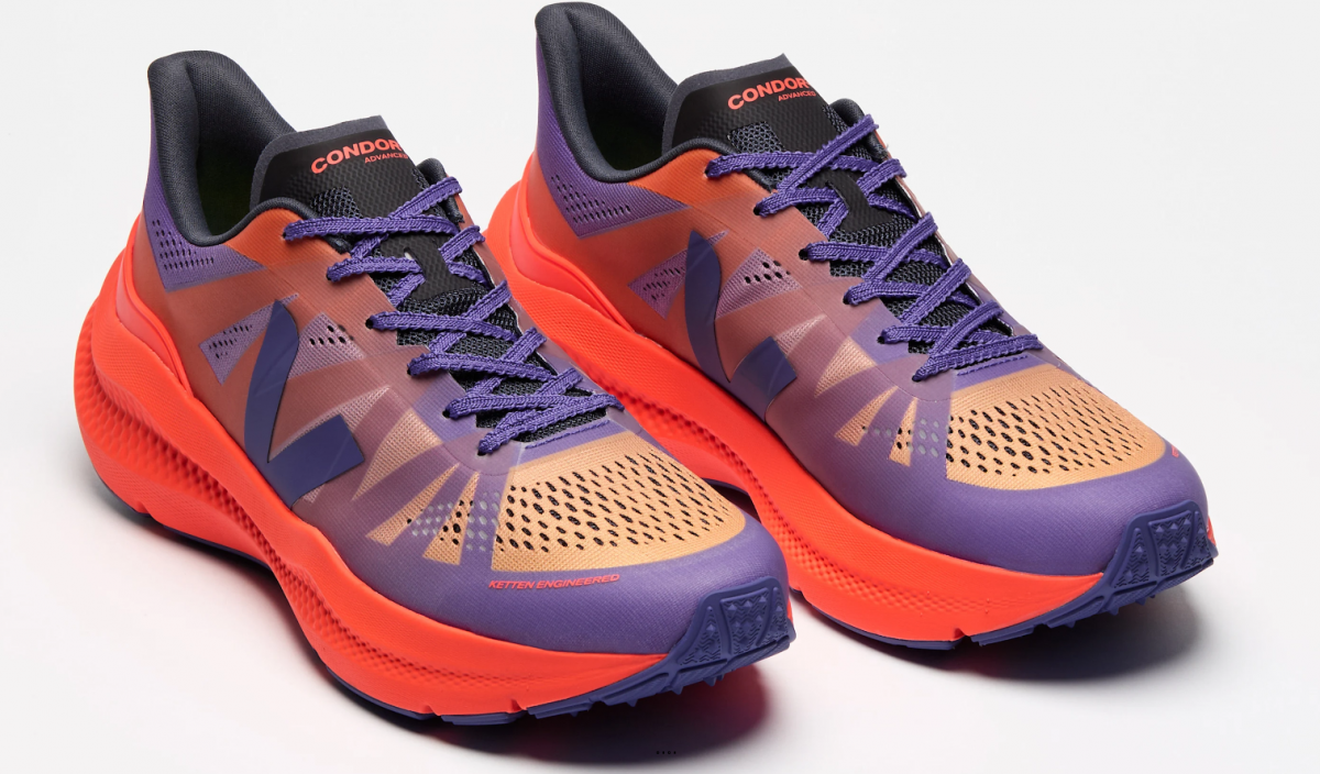 VEJA- CONDOR 3 ADVANCED ENGINERED-MESH GRADIENT PURPLE ORANGE [平行進口]