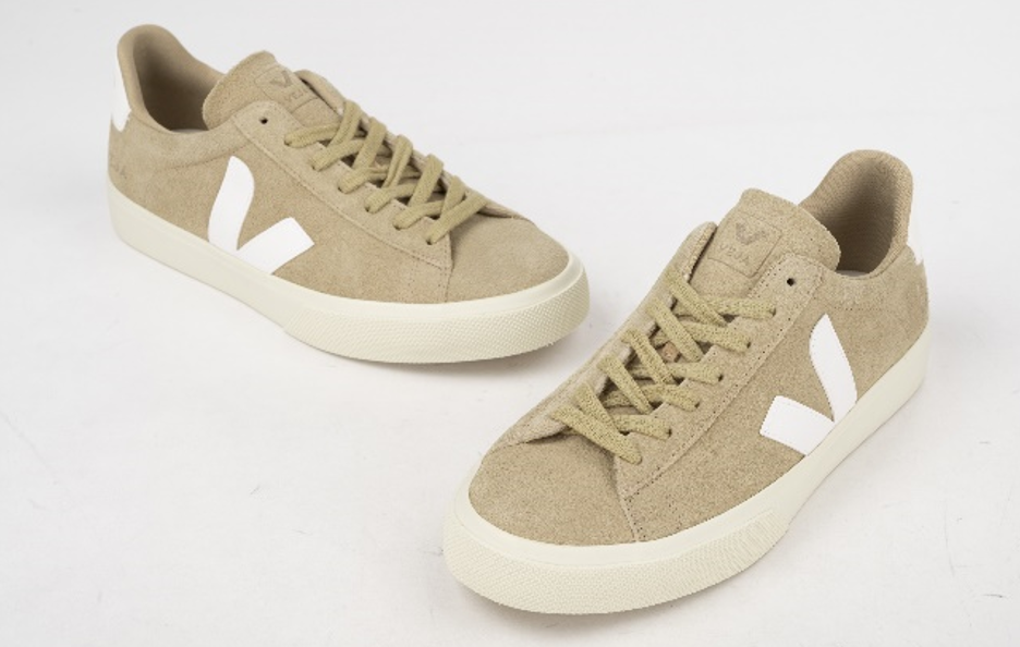 VEJA- CAMPO SUEDE DUNE WHITE [平行進口]
