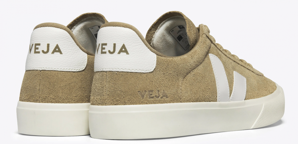 VEJA- CAMPO SUEDE DUNE WHITE [平行進口]