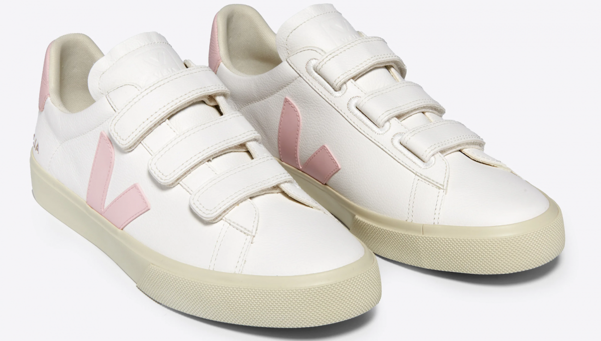 VEJA- RECIFE LEATHER WHITE PETALE [平行進口]