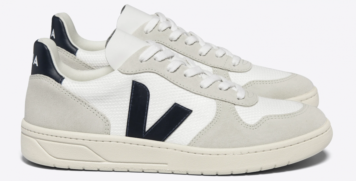 VEJA- V-10 B-MESH WHITE NAUTICO [平行進口]