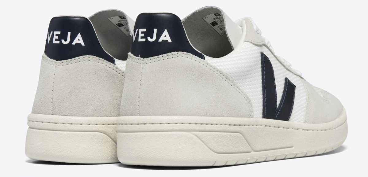 VEJA- V-10 B-MESH WHITE NAUTICO [平行進口]