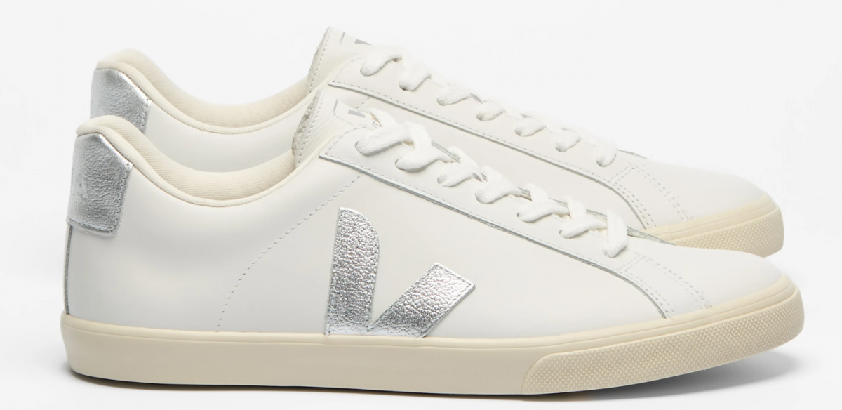 VEJA- ESPLAR LEATHER WHITE SILVER [平行進口]