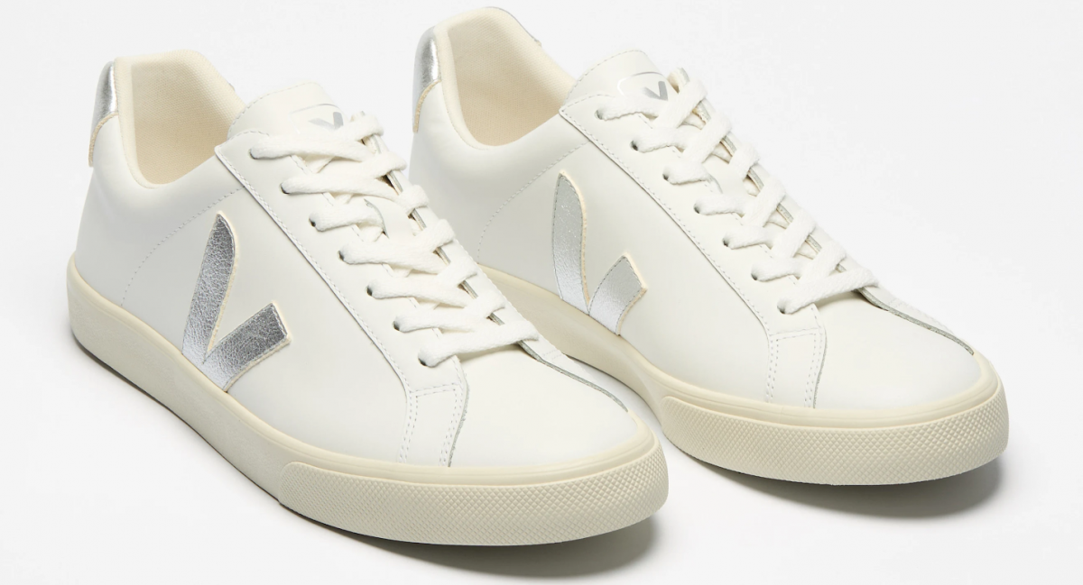 VEJA- ESPLAR LEATHER WHITE SILVER [平行進口]