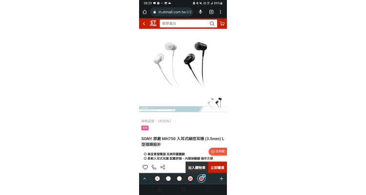 earphones