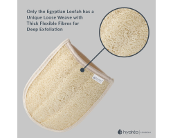 Hydrea London Organic Egyptian Loofah Exfoliating Bath Mitt 有機埃及絲瓜絡去角質沐浴手套