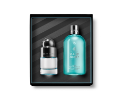 MOLTON BROWN COASTAL CYPRESS & SEA FENNEL FRAGRANCE GIFT SET 沐浴露香氛兩件套裝