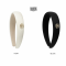 CIRCLE LOGO SATIN HAIR BAND (BLACK)