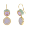 The Medallion Drop Earrings