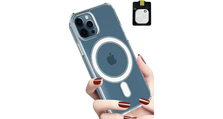 COMBOMTEK iPhone 12 Pro 透明手機殼 帶鏡