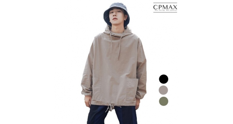 CPMAX 帥氣薄款連帽T恤 寬鬆帽T 設計師造型帽T