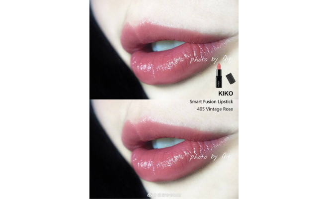 KIKO SMART FUSION LIPSTICK 豐盈滋潤唇膏 405 vintage rose 3g