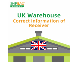【UK Warehouse】Correct information of receiver