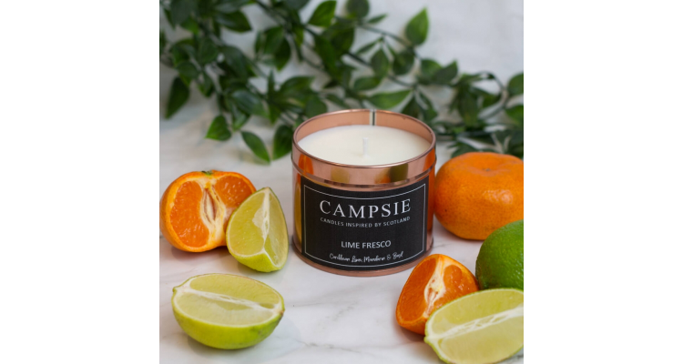 Lime, Basil And Mandarin Candle