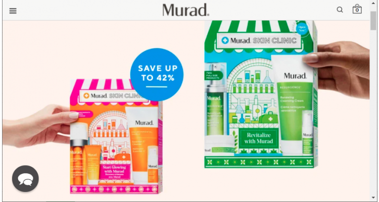 Murad Skin Care精選護膚套裝相當於低至3折