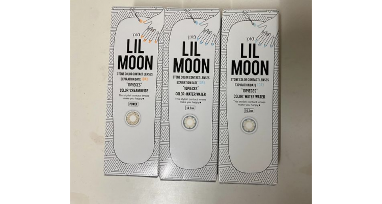 PIA｜LILMOON Water Water 水藍褐金 (日拋) 有色隱形眼鏡