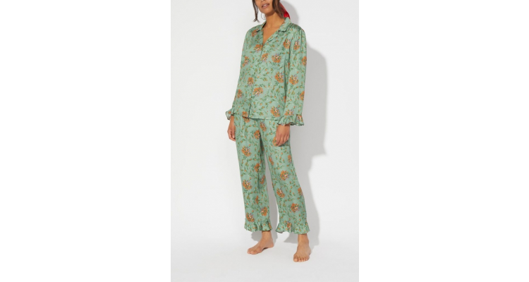 Forever Silky Frill PJ Set 