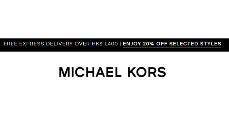 Michael Kors 20% off