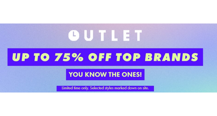 TOPSHOP up to 75% off