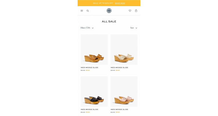 美國 Tory Burch 精選貨品低至5折