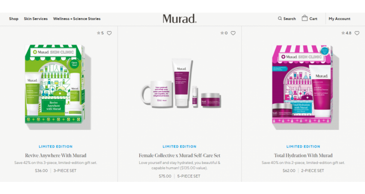 Murad Skin Care 部分精選享無門檻8折