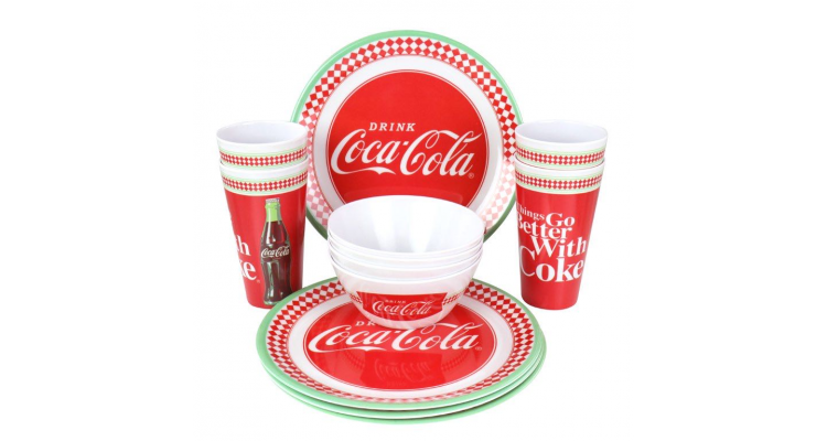 Coca-Cola Classic dinnerware