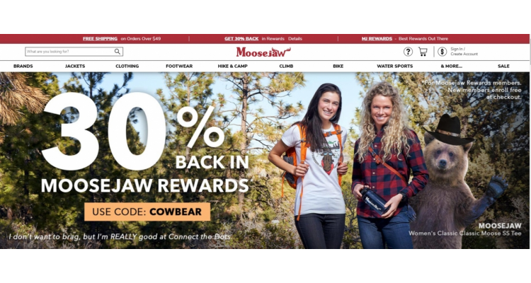 Moosejaw SALES區海量上新+返30％MJ積分