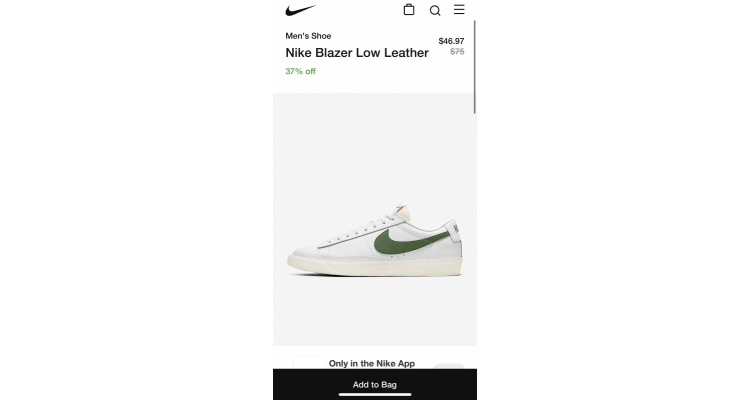 Nike Blazer Low Leather
