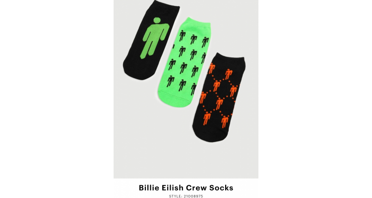 Billie Eilish 船襪