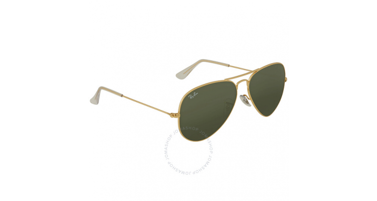 Aviator 58mm Classic Green Sungl