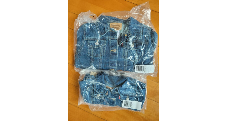 US Levis 牛仔褸