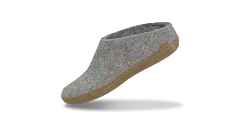 Glerups Wool Slippers Open Heel