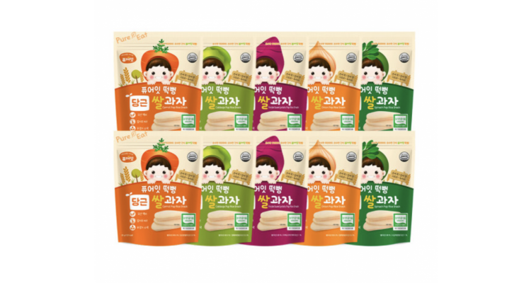 韓國 Naebro 兒童有機蔬菜米餅 