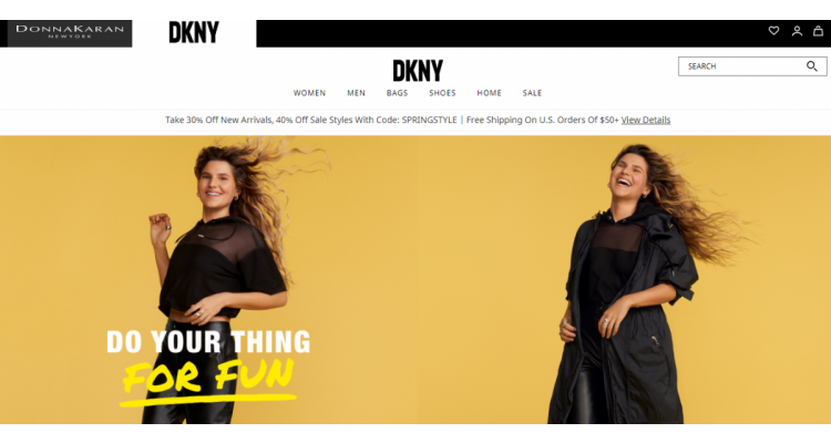 DKNY 美衣熱賣 7折+折扣區額外6折