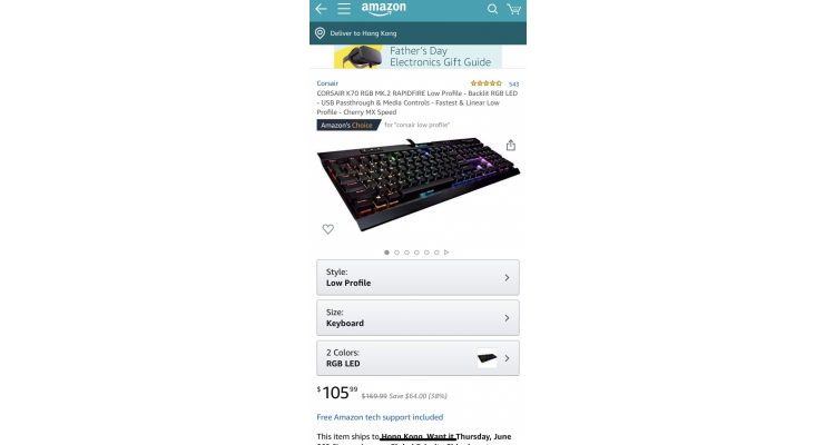 CORSAIR K70 銀軸機械鍵盤特價