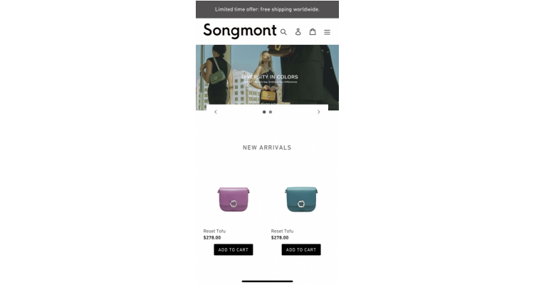 Songmont 海外官網大促