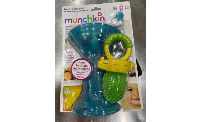 現貨 - 美國Munchkin食物研磨器 + 咬咬袋 套裝