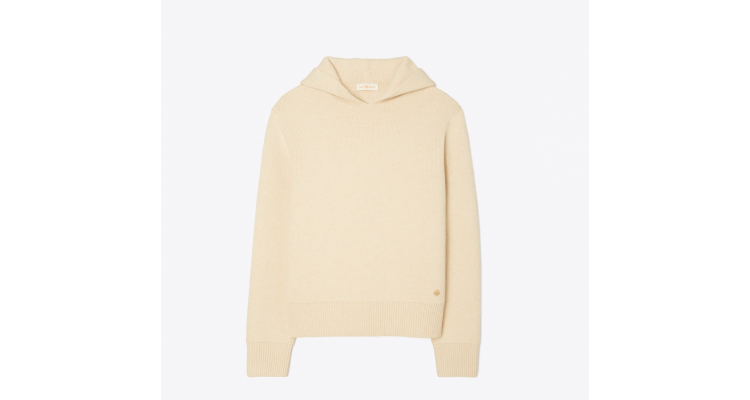 CASHMERE-BLEND HOODIE