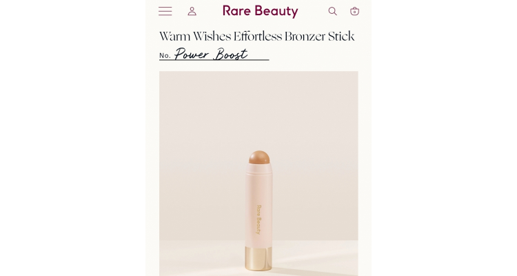 Rare beauty最新系列bronzer stick