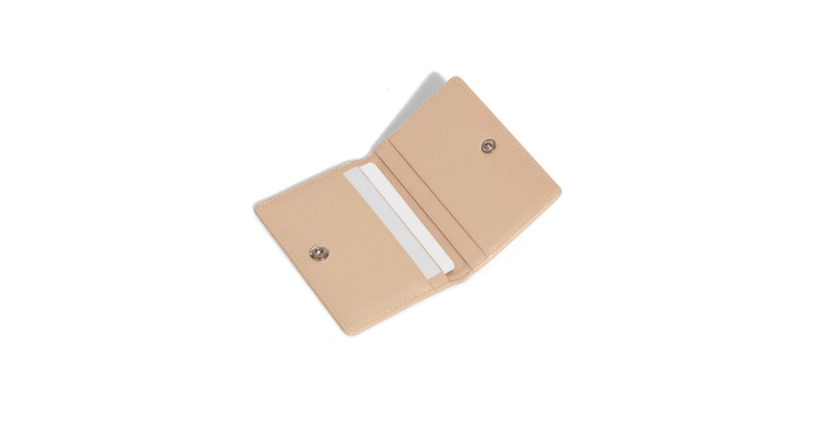 SOFT CARD CASE – SAND BEIGE