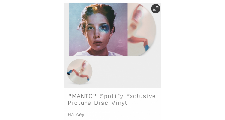 Halsey spotify限量版黑膠