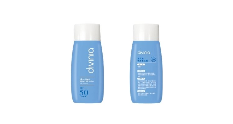 Divinia零負擔輕透水防曬(臉+身體)SPF50(60ml)