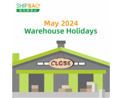 May 2024 Warehouse Holidays